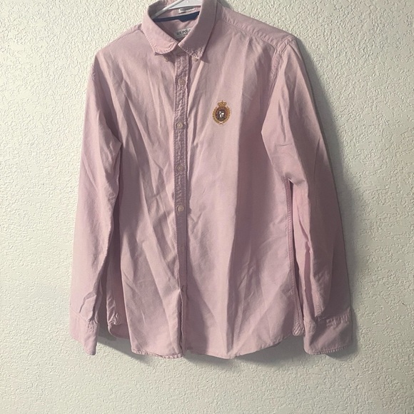 U.S. Polo Assn. Other - U.S. Polo Assn. Light Pink Button-Down Shirt Tailored fit with Embroidered Crest